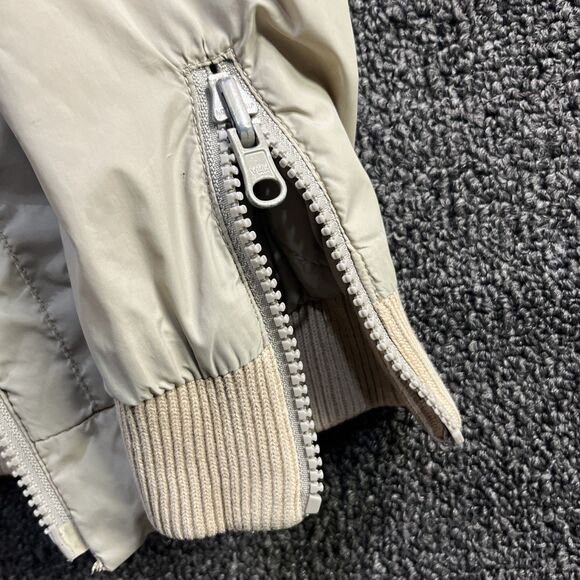 Quiksilver Jacket Boys Small Reversible Tan EUC‎ - Picture 16 of 16